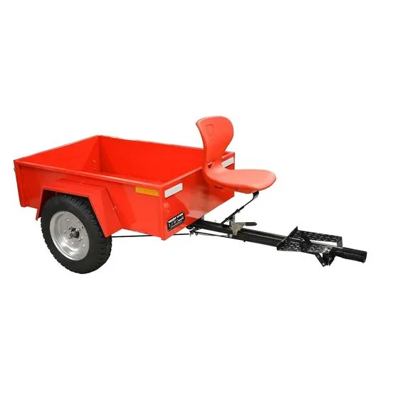 Remorci pentru motocultoare - Cărucior remorcă pentru motocultor, capacitate 400 kg, HECHT 57100