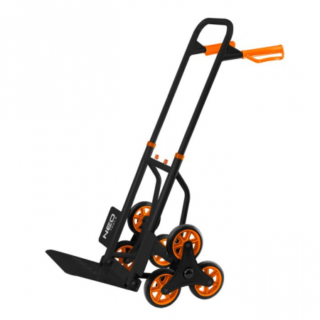 Depozitare si transport - Carucior tip liza, pliabil, adaptat pentru scari, 150 kg, NEO 84-402