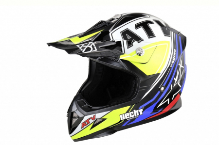 Timp liber - Casca moto / ATV integrala HECHT 52915, design moto-sport, marimea XS (53-54cm)