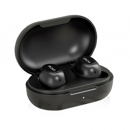 Casti - Casti audio In-Ear QCY T9S TW, Bluetooth 5.0,  TWS, True Wireless