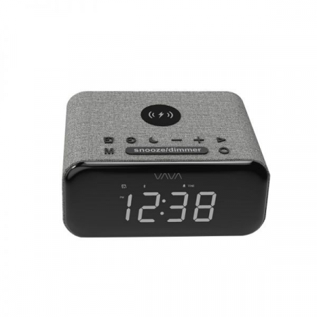Electrocasnice - Ceas cu Radio FM VAVA 5 in 1, Boxa Bluetooth, Incarcator Wifi