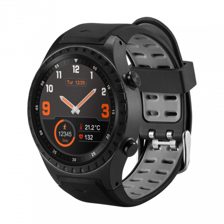 Accesorii Telefoane - Ceas smartwatch Acme SW302, HR, GPS, Black