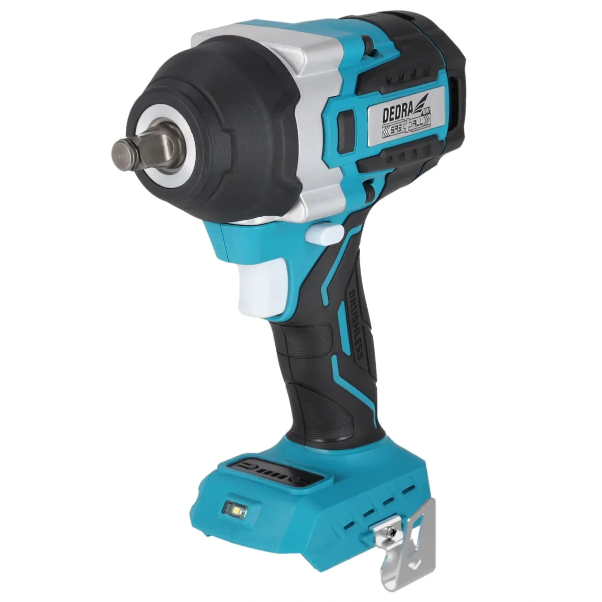 Masini cu impact - Cheie cu impact fără perii, pe acumulator, 850/1100Nm DEDRA SAS+ALL DED7166, prindere 1/2", 18V