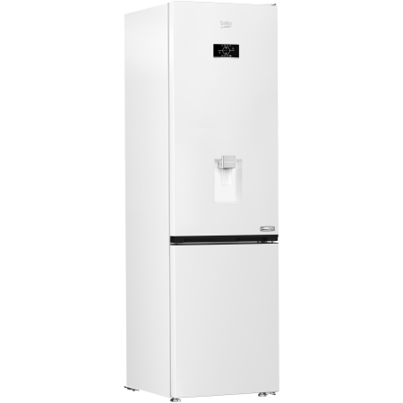 Combina frigorifica Beko B3RCNA404HDW, 355 l, No Frost, Clasa E, HarvestFresh, Slim tank water dispenser, AeroFlow, H 203.5 cm, Alb [1]
