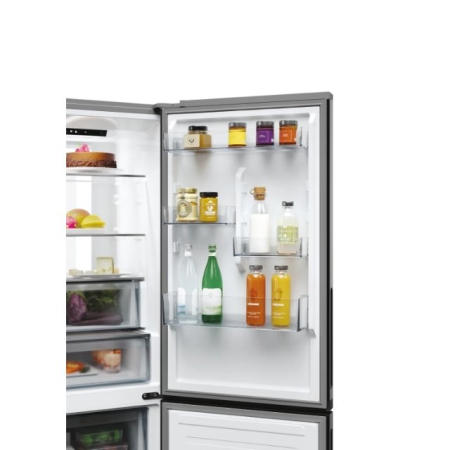 Combina Frigorifica CANDY ECN4CQTEW186, No Frost, 355 l, H 185 cm, Clasa E, Circle Fresh, Wi-Fi, Alb [4]