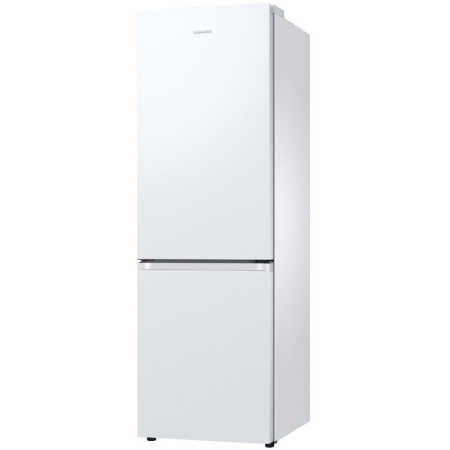 Combina frigorifica Samsung RB34C600DWW/EF, 344 l, Clasa D, Total No Frost, Compresor Digital Inverter, Iluminare LED, Afisaj intern, WiFi, AI Energy, H 185 cm, Alb [1]