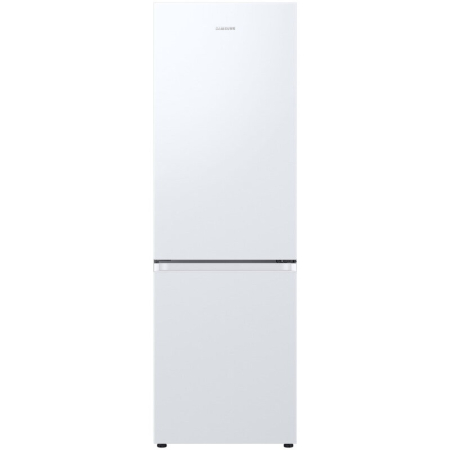 Electrocasnice Mari - Combina frigorifica Samsung RB34C600DWW/EF, 344 l, Clasa D, Total No Frost, Compresor Digital Inverter, Iluminare LED, Afisaj intern, WiFi, AI Energy, H 185 cm, Alb