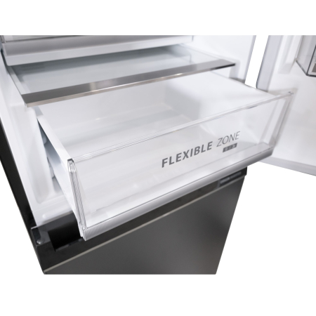 Combina frigorifica Toshiba GR-RB449WE-PMJ(06), 338 L, Clasa E, No Frost, Afisaj LED, Control electronic, Iluminare LED, Gri antracit [4]