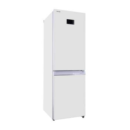 Combina frigorifica Toshiba GR-RB449WE-PMJ(51), 338 L, Clasa E, No Frost, Afisaj LED, Control electronic, Iluminare LED, Alb [1]