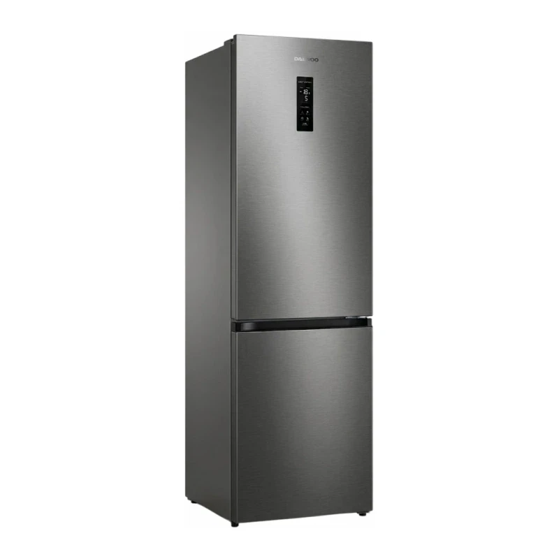 Electrocasnice Mari - Combina frigorifica Total No Frost Daewoo DNF-344ESX, volum net 344 litri , clasa E, Inverter, display pe usa, Inox