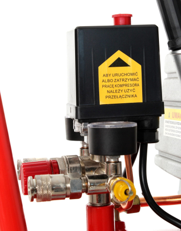 Compresor 50 l, 8 bar, 3,8 CP / 2,8 kW, 206 l/min, Kraft&Dele KD401 [22]