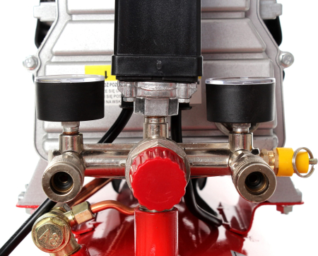 Compresor 50 l, 8 bar, 3,8 CP / 2,8 kW, 206 l/min, Kraft&Dele KD401 [27]