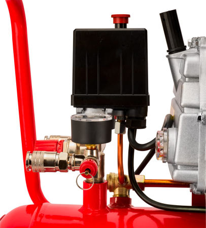 Compresor 50 l, 8 bar, 3,8 CP / 2,8 kW, 206 l/min, Kraft&Dele KD401 [2]