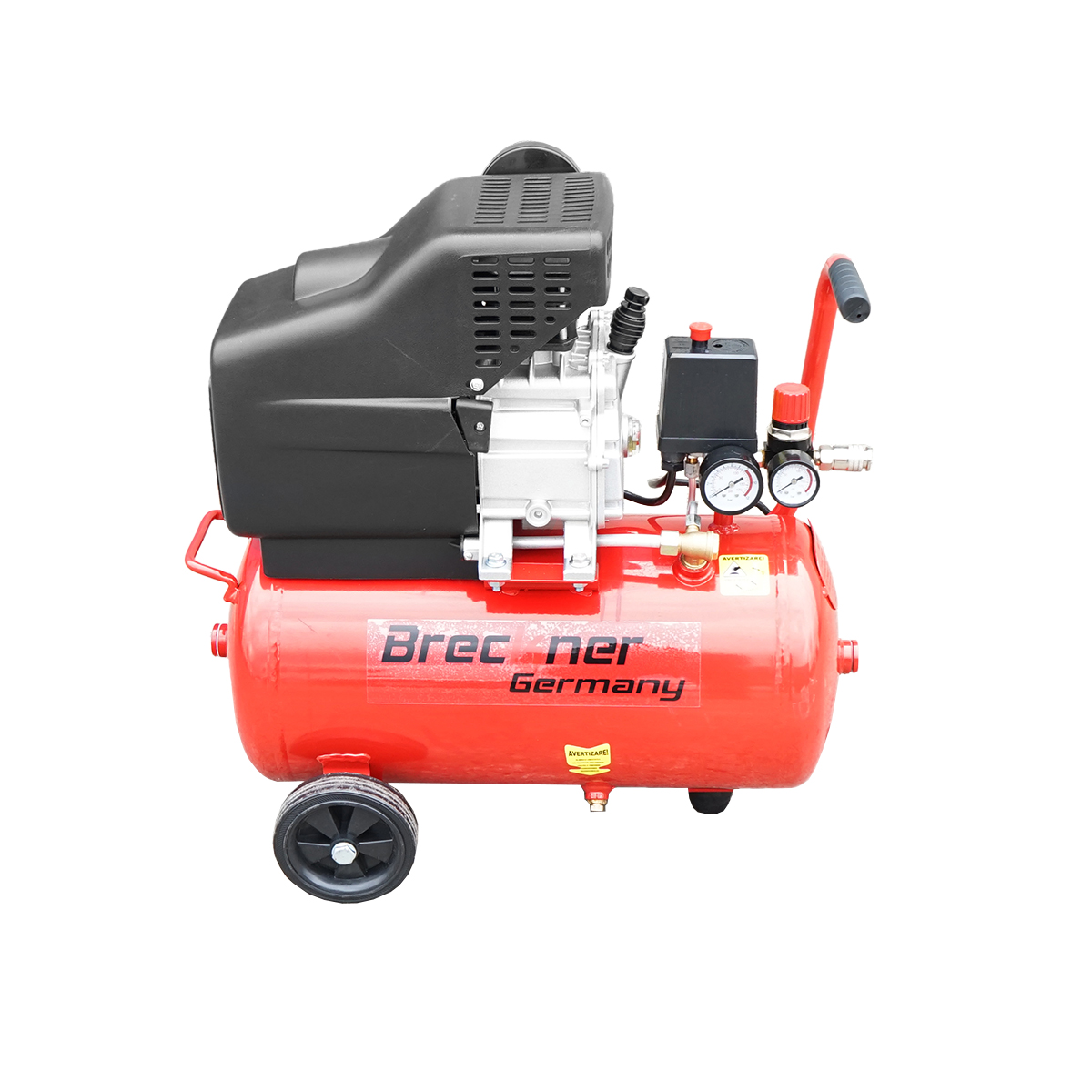 Compresor aer volum 24L putere 1.5kW/2CP presiune maxima 8 Bar, volum aer aspirat 184L Breckner Germany [1]