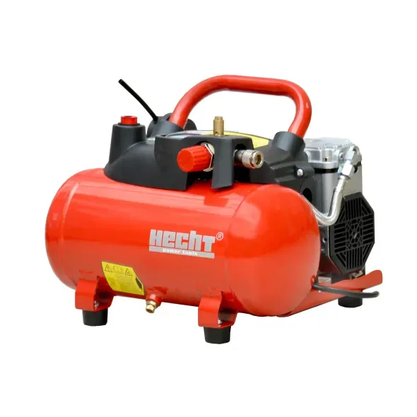 Compresoare - Compresor fara ulei 6L, 1100W, 8 bar, HECHT20171