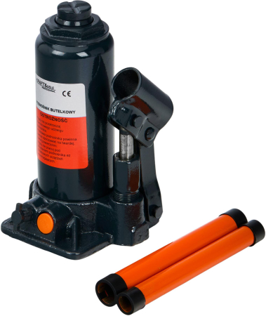 Cric hidraulic - Cric compact KRAFT&DELE cu butelii, 2T, 148-280mm KD1980