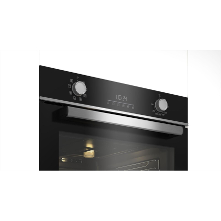 Cuptor incorporabil Beko BBIM13300XM, 72 L, 8 functii de gatire, Grill, Autocuratare catalitica, Display LED, Clasa A, Negru/inox [3]