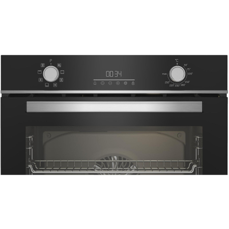 Cuptor incorporabil Beko BBIM13300XM, 72 L, 8 functii de gatire, Grill, Autocuratare catalitica, Display LED, Clasa A, Negru/inox [4]