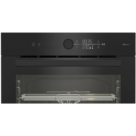 Cuptor incorporabil BEKO BBIMA17410BMPW, Electric, 72 l, Autocuratare pirolitica, AirFry, SteamShine Cleaning, Wi-Fi, Booster, LED display touch control, Clasa A+, Negru [3]