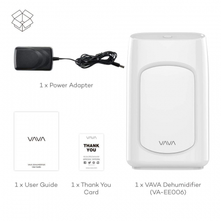 Dezumidificator VAVA EE006 rezervor 670ml, 21W, siletios [3]