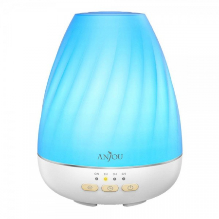 Difuzor aroma cu Ultrasunete Anjou ADA003, 200ml, 13W, LED 7 culori [4]