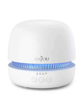 Difuzor aroma terapie Anjou AJ-ADA019, 300ml, LED 7 culori, BPA free, oprire automata [4]