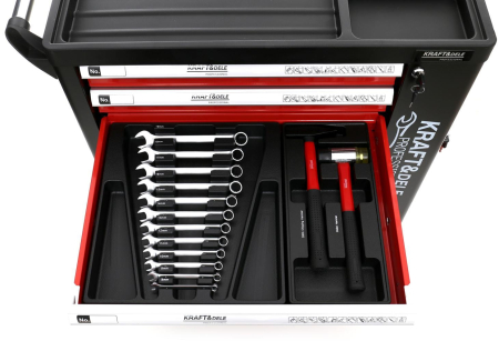 Dulap de scule echipat, 263 elemente, Kraft&Dele KD362 [6]