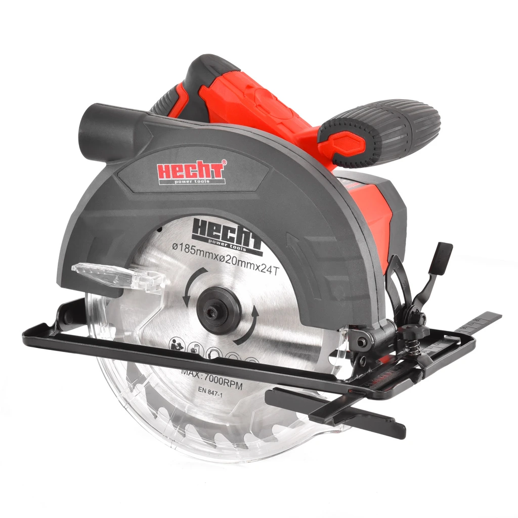 Fierastrau Circular - Fierastrau circular electric de mana, 1200 W, Hecht 1613