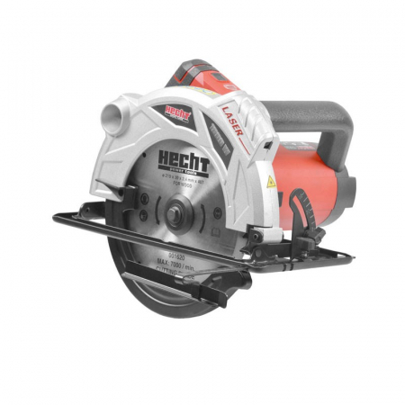 Fierastrau Circular - Fierastrau circular Hecht 1620, 1800 W, diametru panza 210 mm, 5000 RPM, 6.4 Kg
