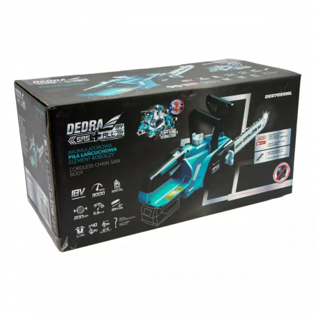 Fierăstrău cu lant şi cu acumulator 250mm 18V OREGON DEDRA SAS+ALL DED7095ML [8]