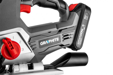 Fierastrau pendular pe acumulatori Graphite 58G011, 80 mm max in lemn [6]
