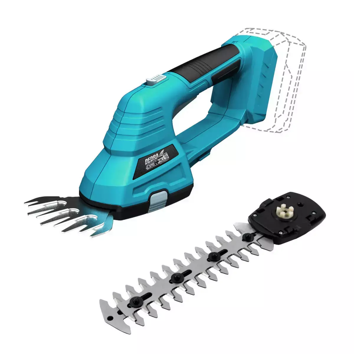 Trimmer gard viu - Foarfeca pentru iarbă/gard viu cu acumulator 18V DEDRA SAS+ALL DED7089