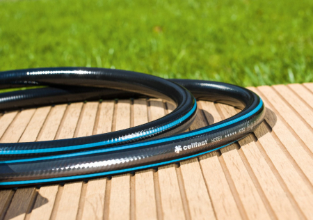 Furtun pentru gradina Cellfast HOBBY cu 6 straturi, 1 2  , Armat, 25m, protectie UV, antirasucire [1]