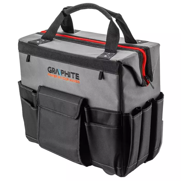 Organizatoare Scule - Geantă mare GRAPHITE 58G093, pe roți cu mâner pentru scule electrice  Energy+