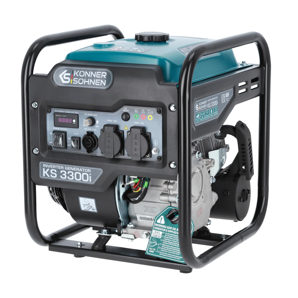 Generatoare - Generator cu inverter pe benzină, 4 timpi, putere maximă 3.3. kW, KS 3300i