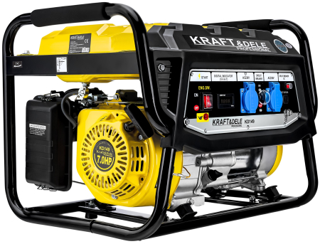 Generatoare - Generator de 3500W + voltmetru LCD 12/230V KD149