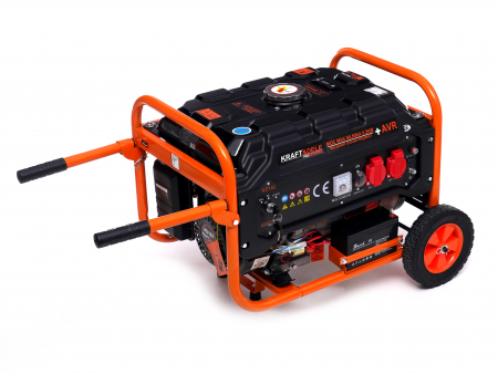 GENERATOR MONOFAZAT, 230V/12V, 3500W, pornire electrica  KD162 Kraft&Dele [3]