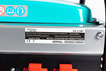 Generator pe benzina 7CP, 2.8KW, Detoolz DZ-C287 [12]