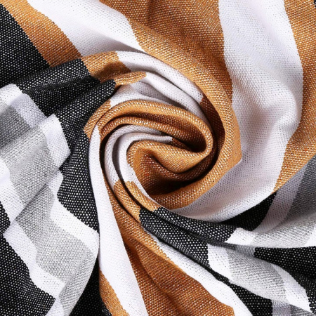 Hamac dublu pentru doua persoane, 200x150cm, 160kg, gri si maro [6]