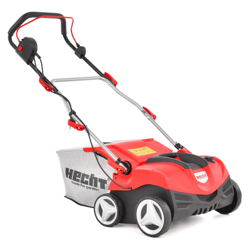 Scarificatoare - Scarificator si aerator de gazon, 2000 W, latime lucru 38 cm, Hecht 1999 2 in 1