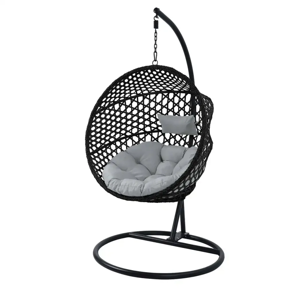 Mobila Gradina - Balansoar de gradina negru HECHT VICKY BLACK