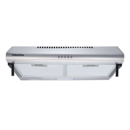 Electrocasnice - Hota clasica NobelTek NHO-CL60F49X, 60 cm, 1 motor, 2 filtre aluminiu, lampa led, 400m3, Inox