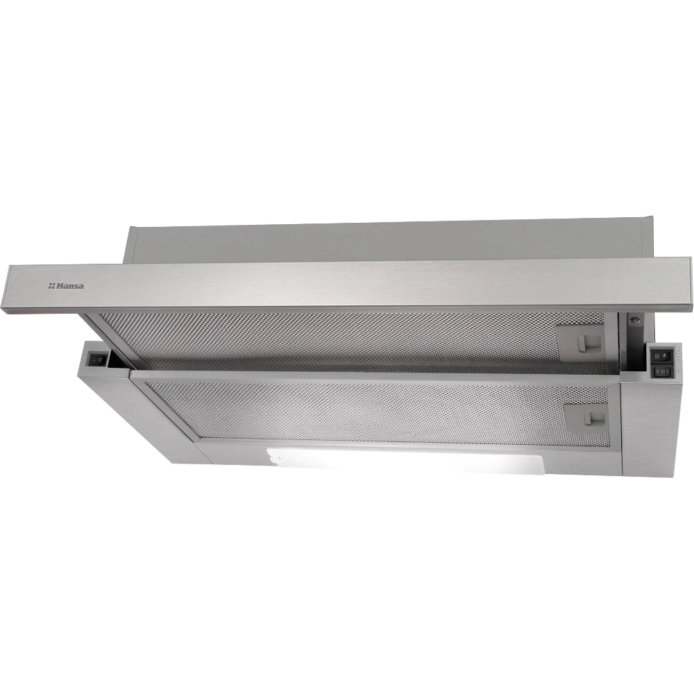 Casa si Gospodarie - Hota telescopica Hansa, 270 mc/h, 1 motor, Clasa C, Inox, OTP6233IH