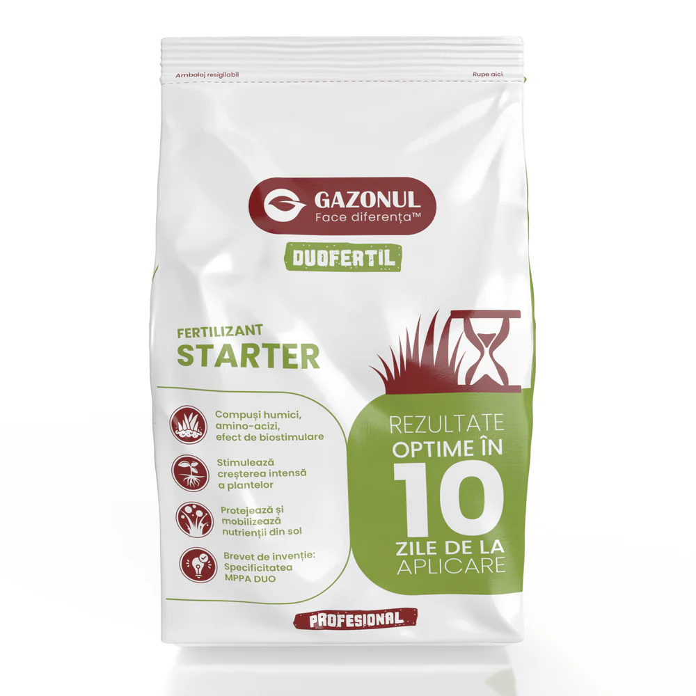 Îngrășământ gazon Starter 3 KG pentru însămânțare, supraînsămânțare și reabilitare [1]