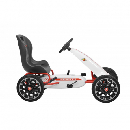Kart cu pedale ABARTH WHITE [5]
