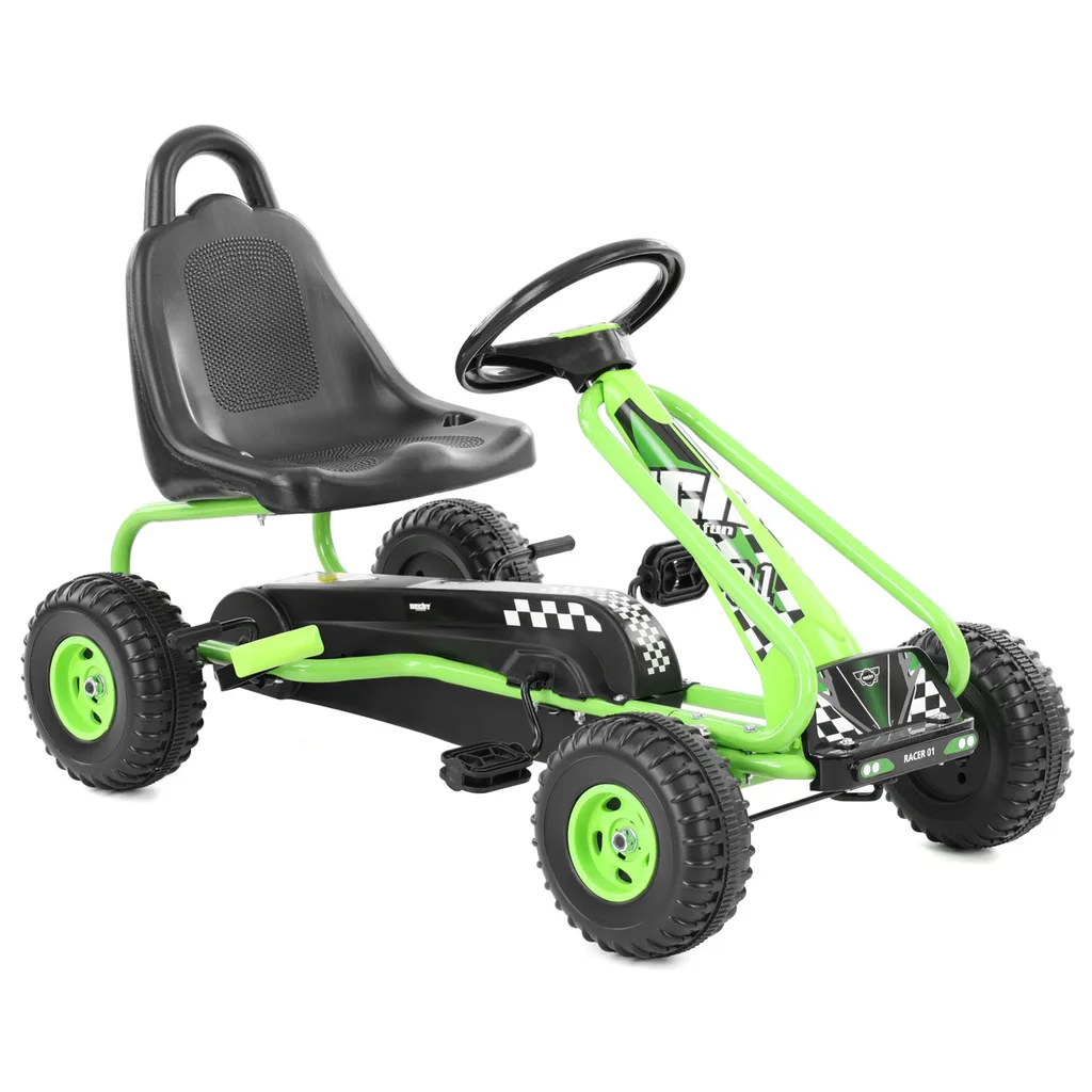 Timp liber - Kart cu pedale - HECHT 59792 GREEN