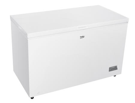 Lada frigorifica Beko CF380EIWN, 371l, Clasa E, panou control cu LED-uri, Conditii extreme, cosuri metalice, Alb [3]