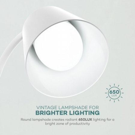 Lampa de birou LED VAVA VA-DL29, 3 modri de lumina, cu reglare touch a Intensitatii [4]