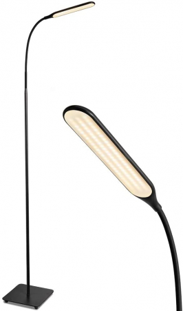 Iluminat & electrice - Lampa de podea LED TaoTronics TT-DL072, ajustabile 4 culori de culoare, 4 niveluri de luminozitate