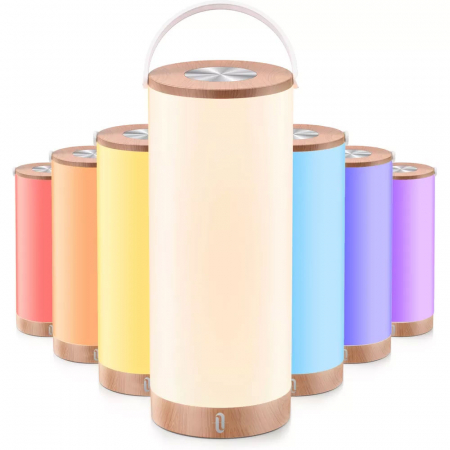 Casa si Gospodarie - Lampa led reincarcabila TaoTronics TT-DL23 Pro, RGB, control Touch, 7 culori de lumina
